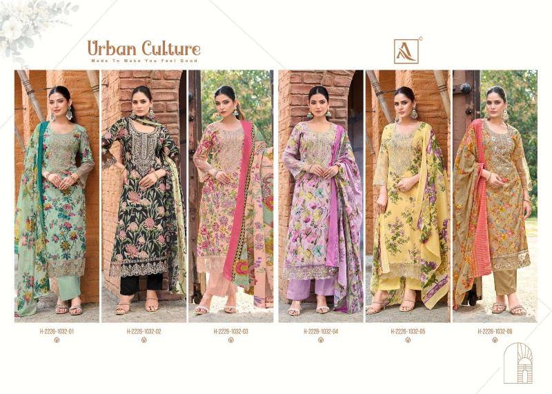 Alok suits urban culture Best dress material suppliers in Surat